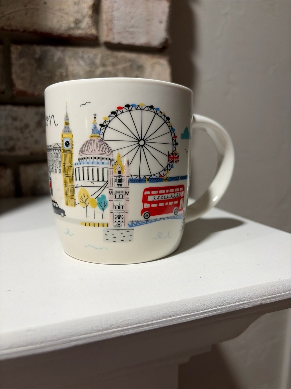 Jessica Hogarth London Skyline Mug Coffee Cup - Picture 2 of 7